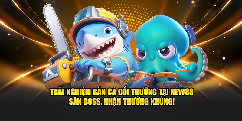 Trải nghiệm bắn cá đổi thưởng tại New88 – Săn boss, nhận thưởng khủng!